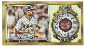 2022 Gypsy Queen Ke'BRYAN HAYES GQ Gems Minis - PITTSBURGH PIRATES - #GGM-20 - Picture 1 of 1