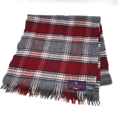 Bufanda a Cuadros The Gleneagles Range Tartán 70% Cachemira 30% Lana Hecha en Escocia Foto 1 de 3