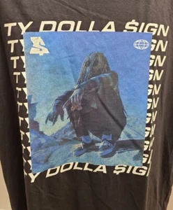 NWT Ty Dolla $ign Sign Tshirt Black Size Small Sm S Tbar Collab - Picture 1 of 5
