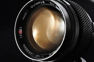 READ Olympus OM-System G.Zuiko Auto-S 55mm f/1.2 MF Lens from Japan - Picture 1 of 9