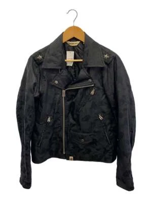 A BATHING APE double riders Jacket black L Used - Image 1 of 4