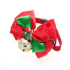 Christmas Dog Collar Bells Pet Bow Ties Xmas Pet Bell Collar