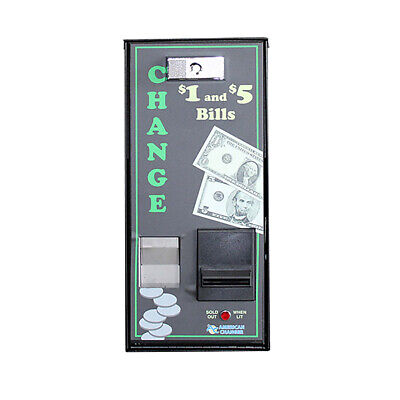 American Changer AC500 Front Load Banknote Changer - No Base • 2,149$
