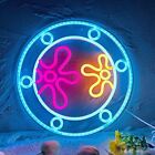 Neon Lights, Led Under Sea Porthole Neon Sign For Wall Ocean World Porthole