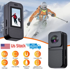 Wide-Angle Sport Camera Kit:160° 1080P w/4H Battery&6 Mounts for Bike&Car&Helmet - Picture 1 of 24