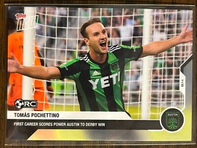 2021 Topps Now MLS #99 Tomas Pochettino Austin FC RC - Image 1 of 2