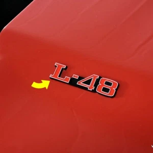 C3 73-80 Corvette L-48 Hood Emblem Dual Kit - Picture 1 of 6