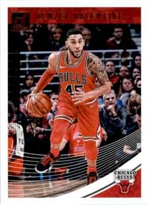2018-19 Panini Donruss Denzel Valentine Chicago Bulls #78 - Image 1 of 2