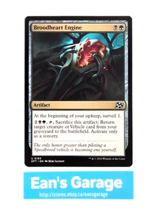 Magic The Gathering Broodheart Engine 193 DFT Aetherdrift poco común - como nuevo - Imagen 1 de 2