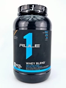 Rule 1 Whey Blend Protein Pre Workout Powder Chocolate Peanut Butter 2Lbs BB9/25 - Picture 1 of 6