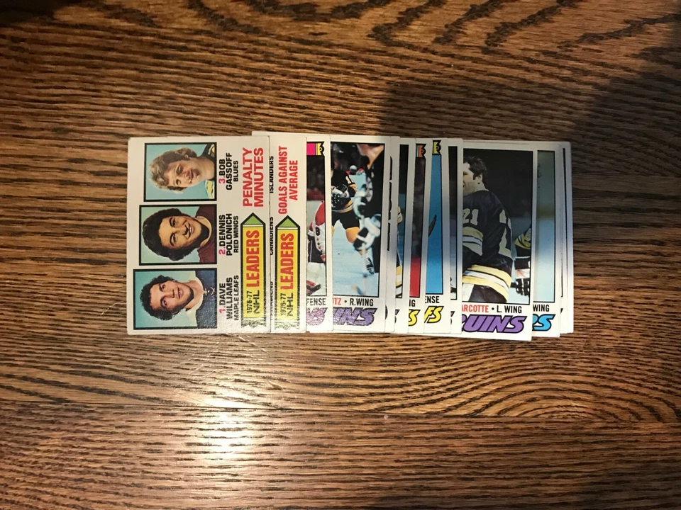 1977-78 Topps Hockey - Complete Your Set - You Pick from Drop Down Menu  - Image 1 of 1
