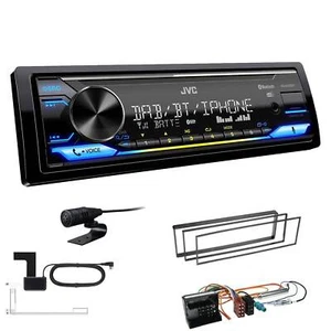 JVC 1-DIN Digital Receiver Autoradio Bluetooth DAB+ für Citroen C3 + Pluriel - Bild 1 von 6