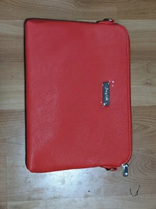 Grace Adele Tablet Tote - NEW - Coral - Picture 1 of 3