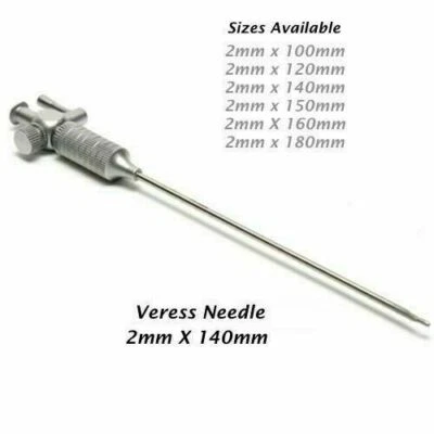 腹腔镜检查 Veress 针 5 毫米 X 120 毫米内窥镜 — 第 1/3 张图片