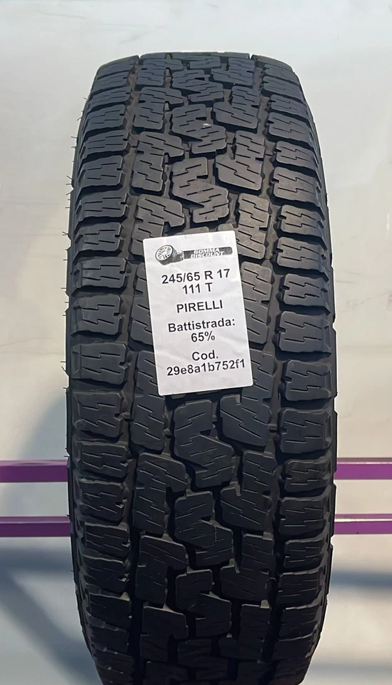 GEBRAUCHTER REIFEN PIRELLI SCORPION ALL  TERRAIN PLUS C1 245/65 R17 111T INVE... - Bild 1 von 2