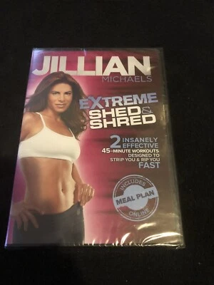 Jillian Michaels Extreme Shed & Shred DVD New / Sealed Exercise Fitness Sealed - Image 1 of 2