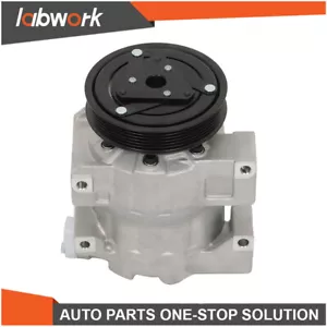 Labwork A/C AC Compressor For 2007-11 2012 Nissan Altima Sentra L4 2.5L w/clutch - Picture 1 of 16