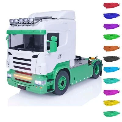LESU 1/14 4X4 RC Tractor Truck Metal Chassis Radio Control Painted Assembled Car - Image 1 of 4