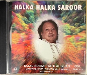 Halka Halka Saroor Vol 29 By Ustad Nusrat Fateh Ali Khan - Qawwali CD - Picture 1 of 2