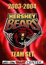 2003-04 Hershey Bears Choice #25 Checklist, Header