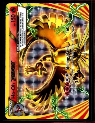 2016 XY PROMO HO-OH BREAK BREAK/PROMO #XY154 FULL ART HOLO LP/NM 0408#40 - Image 1 of 2