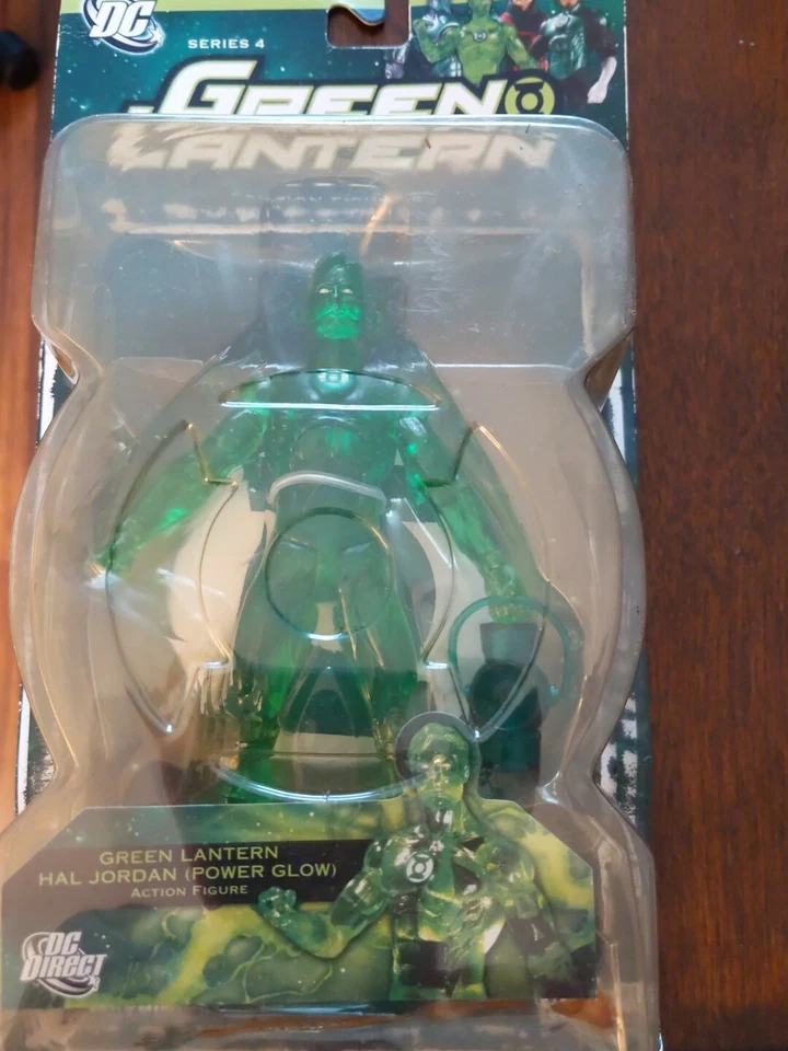  Linterna Verde Hal Jordan (Power Glow) 7" Figura DC Comics Direct Toys Ser4 Holo Foto 1 de 4