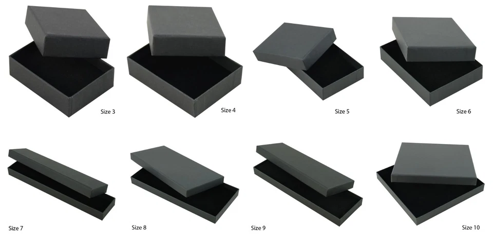 Eco Friendly Jewellery Pendant Bracelet Necklace Large Letter Boxes in 8 Sizes - Image 1 of 1