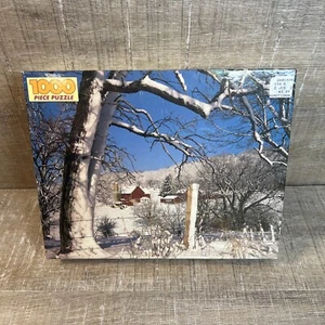 Vintage New Crystalized Landscape Golden Jigsaw Puzzle 1000 Pieces 21 1/2 27 1/2 - Picture 1 of 7