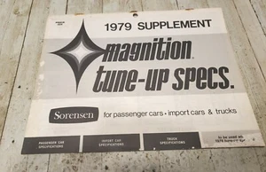 Vintage 1979 Supplement, Magnition Tune-up Specs, Sorensen passenger, import, - Picture 1 of 5