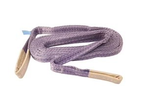 2pc-Pack 6:1 Saftey Factor Polyester Webbing Flat Lifting Sling 2 Ply 4-8Tx4-12m - Picture 1 of 8