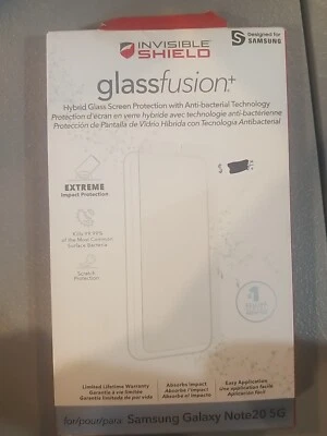 ZAGG Invisbleshield Glass Fusion Plus Samsung Note 20 - Image 1 of 2