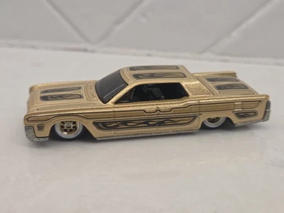 Hot Wheels Wayne's Garage '64 Lincoln Continental Gold Real Riders Loose - Image 1 of 4