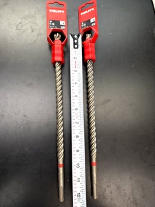 TWO New HILTI 1/2" X 12 SDS Plus Concrete Bit 4 cutter Rebar cutter bits-F. Ship - Picture 1 of 7