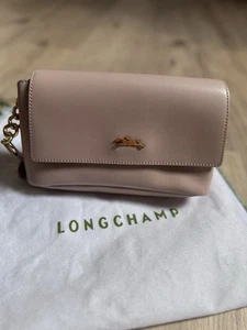 Longchamp Damen Umhängetasche Leder Nude Gold - Bild 1 von 7