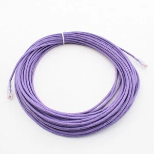 Hubbell Patch Cord Cat 5e Purple 80 Ft LAN Ethernet Network Cable HC5EP80 - Imagen 1 de 5