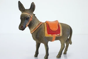 Figura de burro de celuloide de juguete de colección de los años 30 de STASCO tipo molde soplado tipo burro culo - Imagen 1 de 6