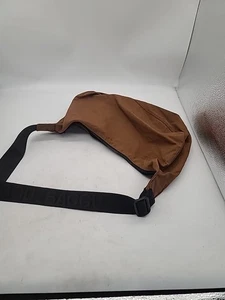 baggu mittel Nylon Halbmond Tasche braun schwarz Riemen  - Bild 1 von 7