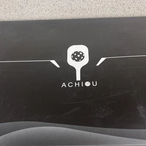 Achiou Pickleball Paddles Set of 2,Fiberglass Pickle Ball Rackets,Carry Bag NEW - Picture 1 of 6