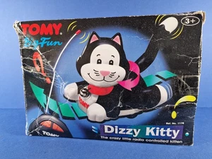 TOMY Dizzy Kitty Remote Controlled Cat - Vintage Toy & Controls 1994 - UNTESTED - Picture 1 of 3