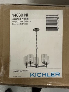 Kichler 44030 Brushed Nickel Winslow 5-Light 20" Chandelier - Picture 1 of 3