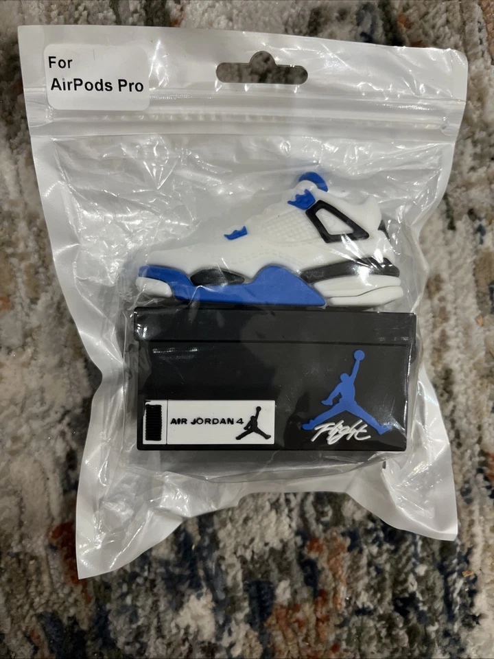 Nike Air Jordan 4 Apple Airpods Case Covers AirPods Pro/ Pro 2 - Image 1 of 1