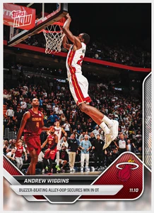 Andrew Wiggins - 2025-26 Topps NOW Card # 48 Heat NBA Basketball PRESALE - Picture 1 of 2