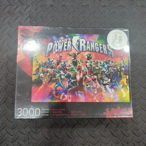 Rompecabezas sellado AQUARIUS SABAN'S POWER RANGERS 3000 PIEZAS 32"x45" 2018  - Imagen 1 de 6
