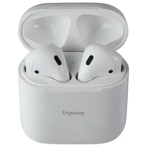 Apple Airpods (2nd Génération) Avec QI sans Fil de Recharge Étui (Mrxj2am/A) - - Photo 1 sur 4