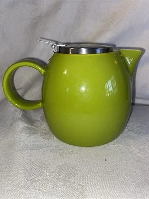 Tea Forte Teapot~Pistachio Green~Removable Lid & Screen Holds~3 Cups - Image 1 of 4