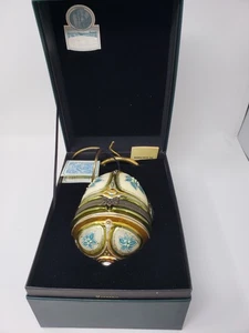 Mostowski Hinged Musical Egg Love Birds Christmas Ornament -  NEW-TAG-BOX - Picture 1 of 7