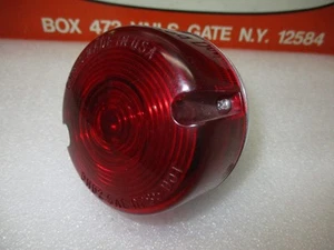 NOS GENUINE HARLEY-DAVIDSON 3 WIRE REAR SIGNAL LIGHT RED CHRIS PRODUCTS - Picture 1 of 4