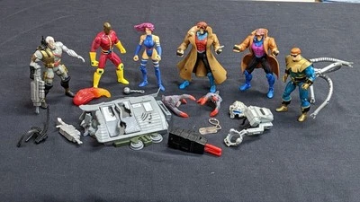 Vintage ToyBiz Marvel Action Figures and Accessories - Image 1 of 4