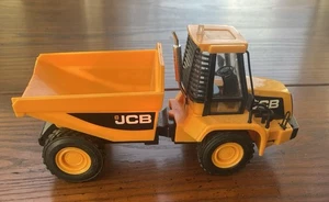 HTI JCB Construction Toy Truck 2001 Site Dumper Yellow Kids Vehicle - Picture 1 of 9