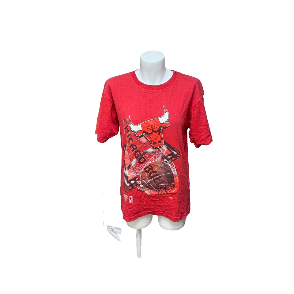 Camisa de colección de los 90 NBA Sportswear Chicago Bulls para niños (talla 12) - roja - hecha en Au Foto 1 de 4